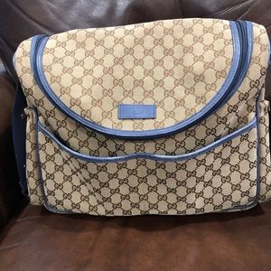Authentic Gucci diaper bag